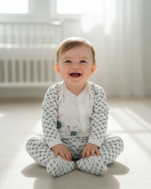 bebek baskılı 2li takım