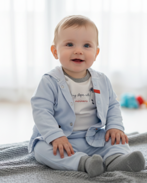 bebek baskılı 3lü takım