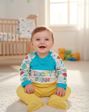 lucky fısh baskılı 2li takım