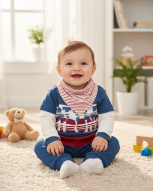 style baskılı 3lü takım